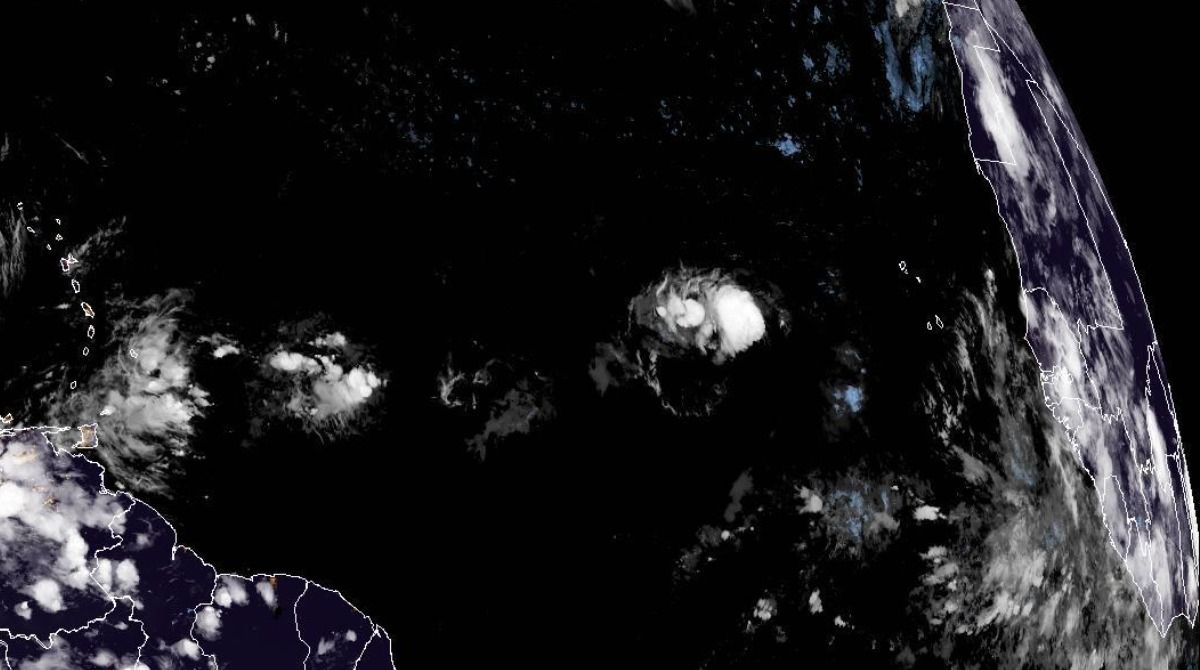 A disturbance in the Atlantic is still unlikely to develop