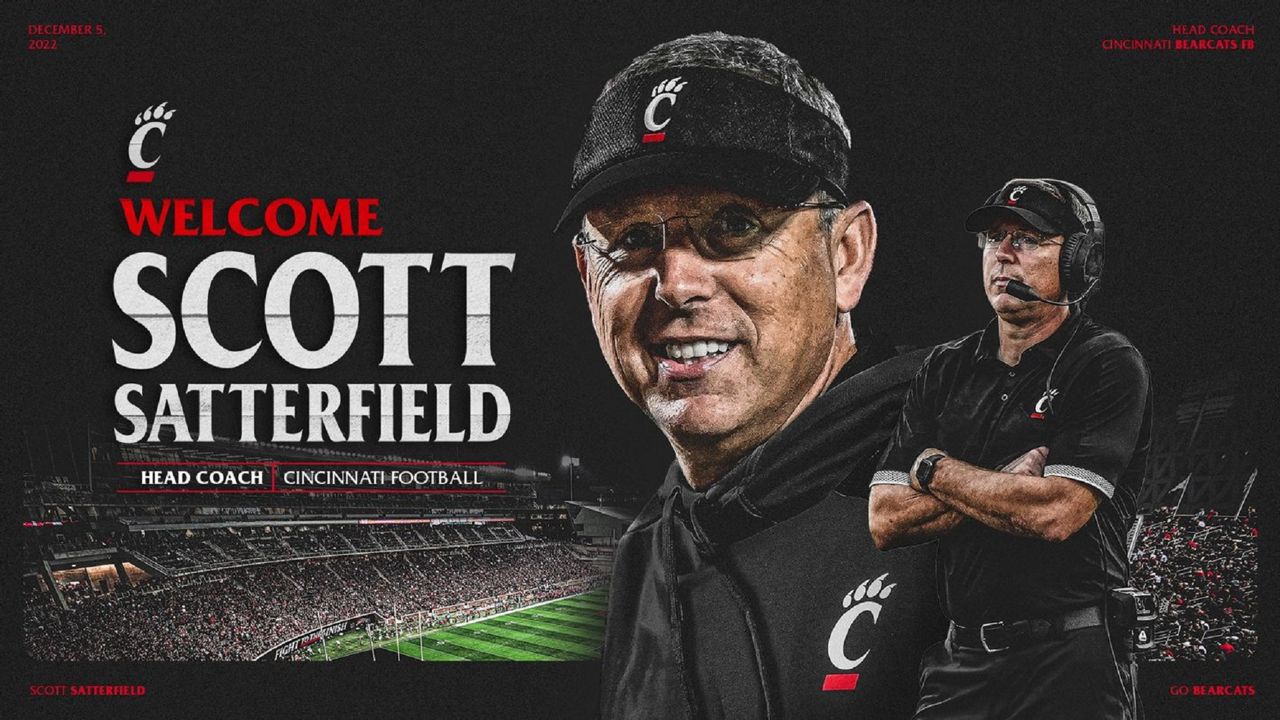 Scott Satterfield is the new head coach for UC Bearcats football