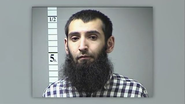 This undated photo provided by the St. Charles County Department of Corrections shows Sayfullo Saipov.