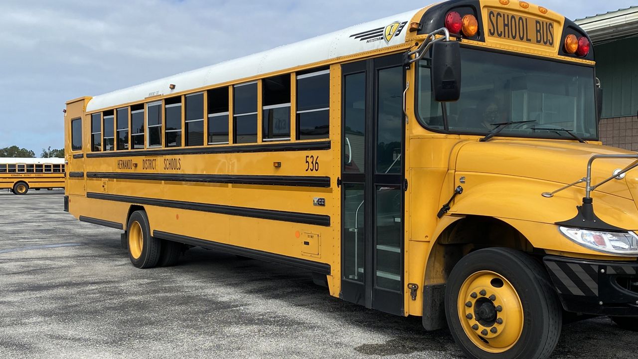 Hernando County School Bus (Spectrum News)