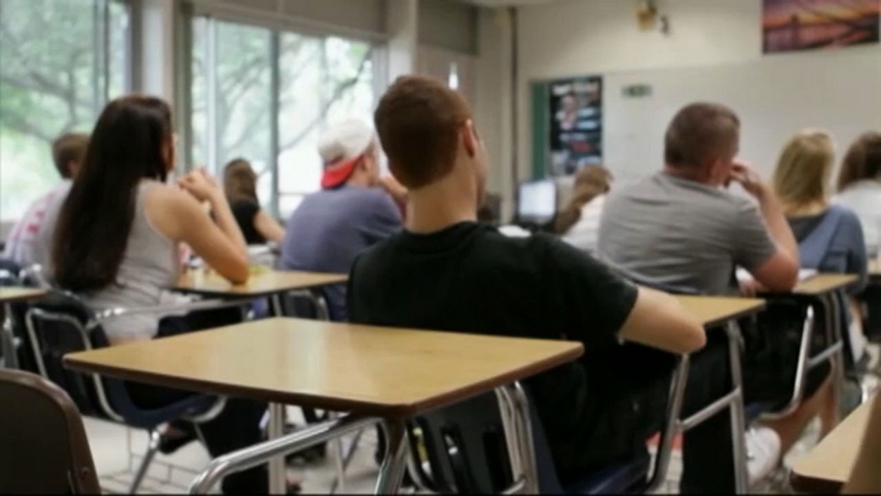 Students appear in a classroom in this undated file image. (Spectrum News/FILE)