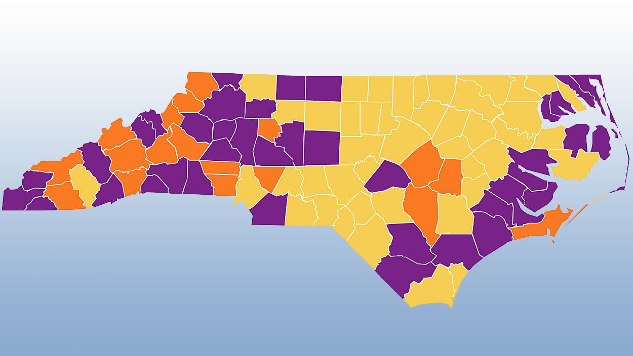 Some North Carolina school boards are reversing their decisions and mandating masks in school buildings.