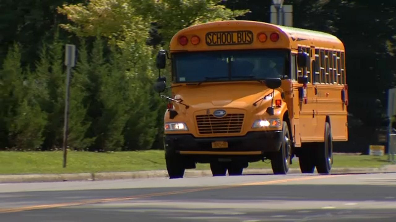 a yellow school bus