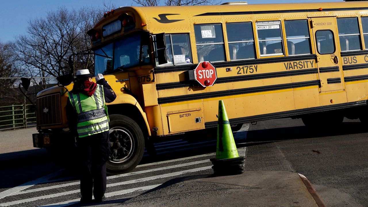 State police stressing caution around school buses