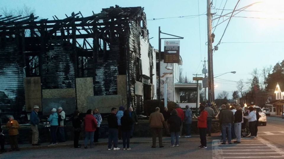 Schroon Lake Community Church Demolished After Fire