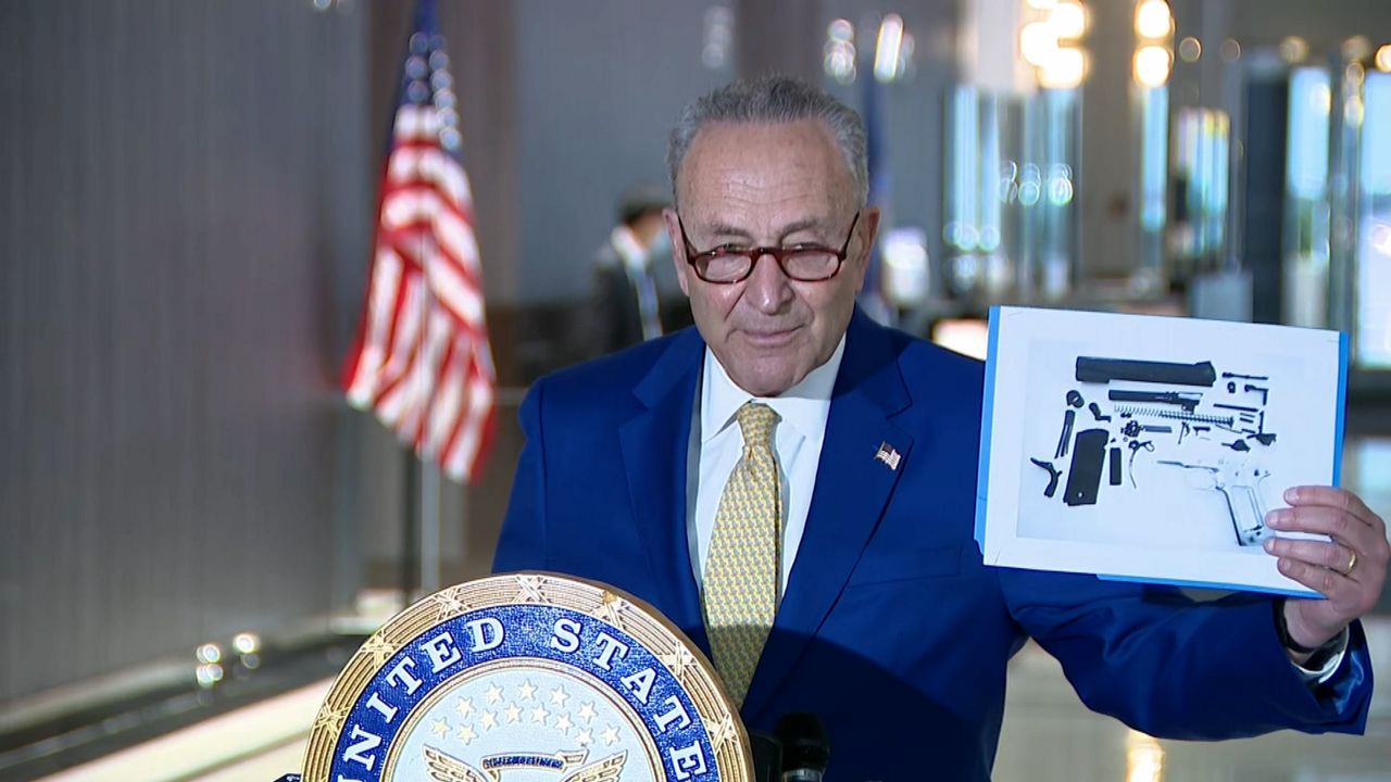 Senator Schumer Calls on Lawmakers to Close Loopholes that Cause 'Ghost Guns'