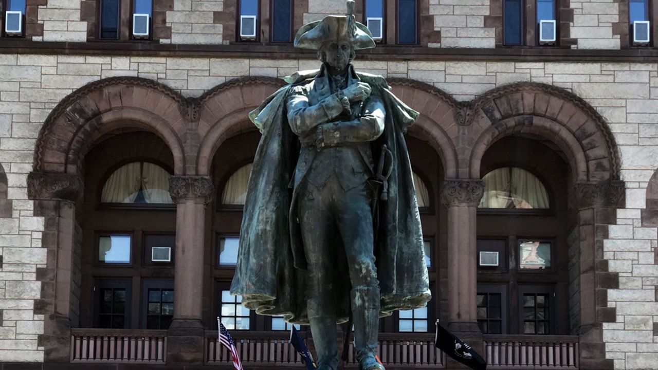 philip schuyler statue albany new york removal