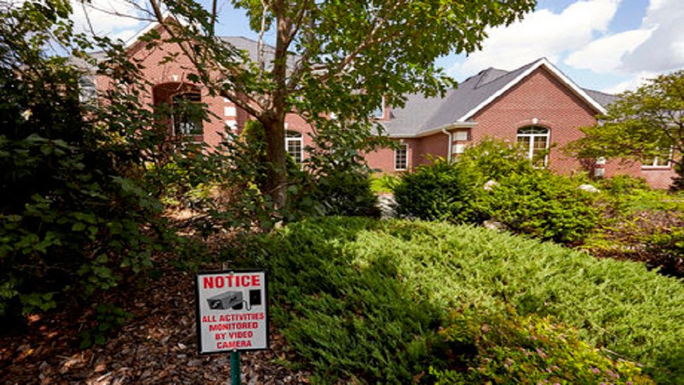 The home of Nebraska NCAA college football head coach Scott Frost is seen in Lincoln, Neb.,