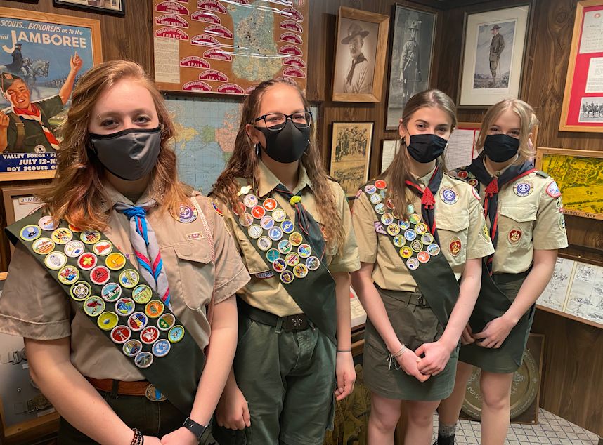 First Female Eagle Scouts Break Barriers in Wisconsin