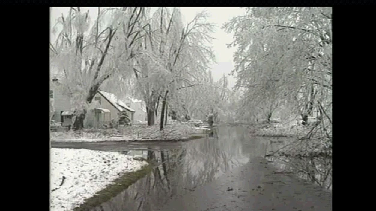 Cleaning Up After 1991 Ice Storm Wreaked Havoc on Rochester