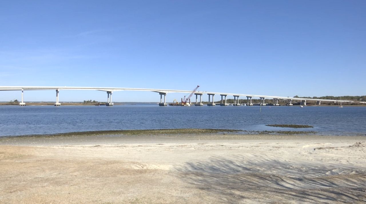 New Beaufort highrise bridge set to open Sunday