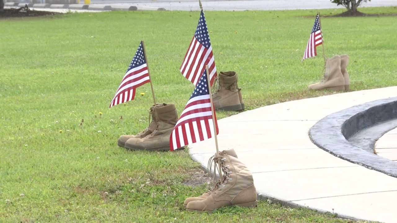 Salute the Boot memorial