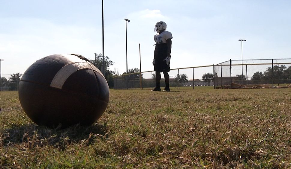 Braden River senior Knowledge McDaniel has played his final down of high school football. But he will play again.