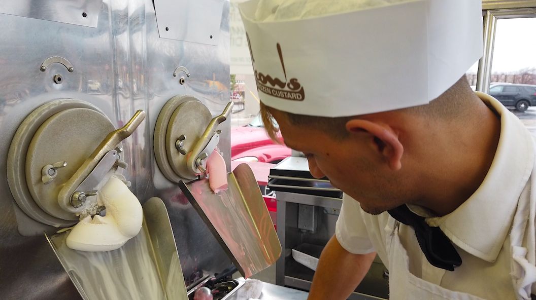 Leon's frozen custard machine for online sale