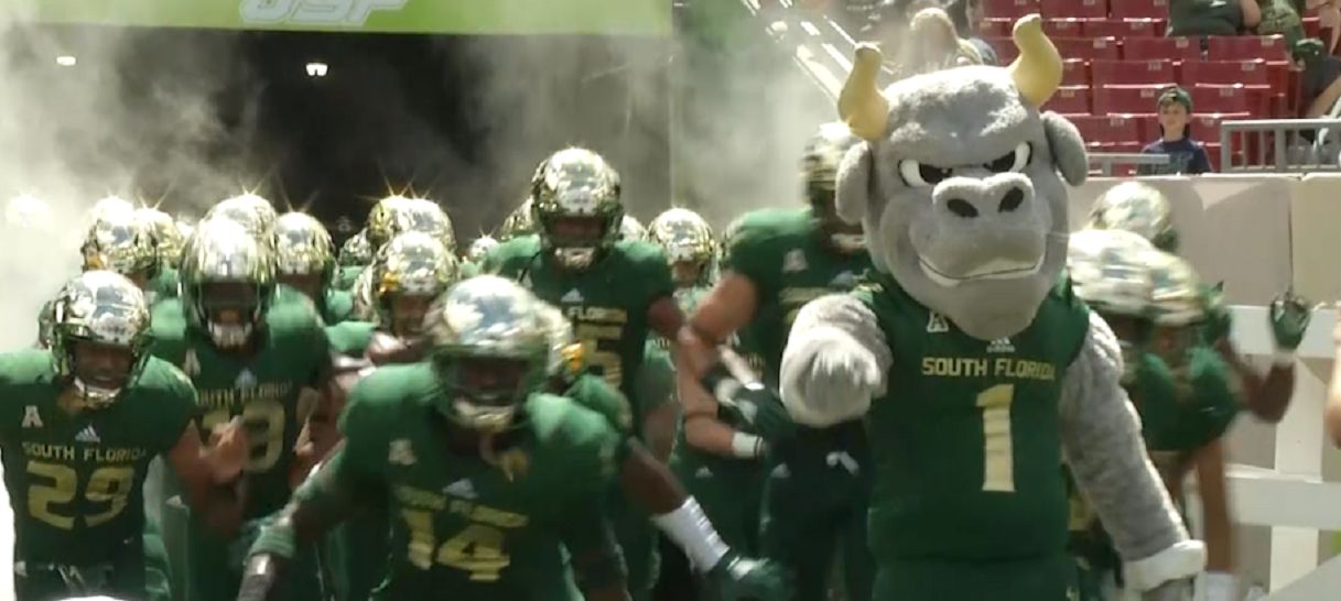 USF is trying to make a national splash by beefing up its football schedule.