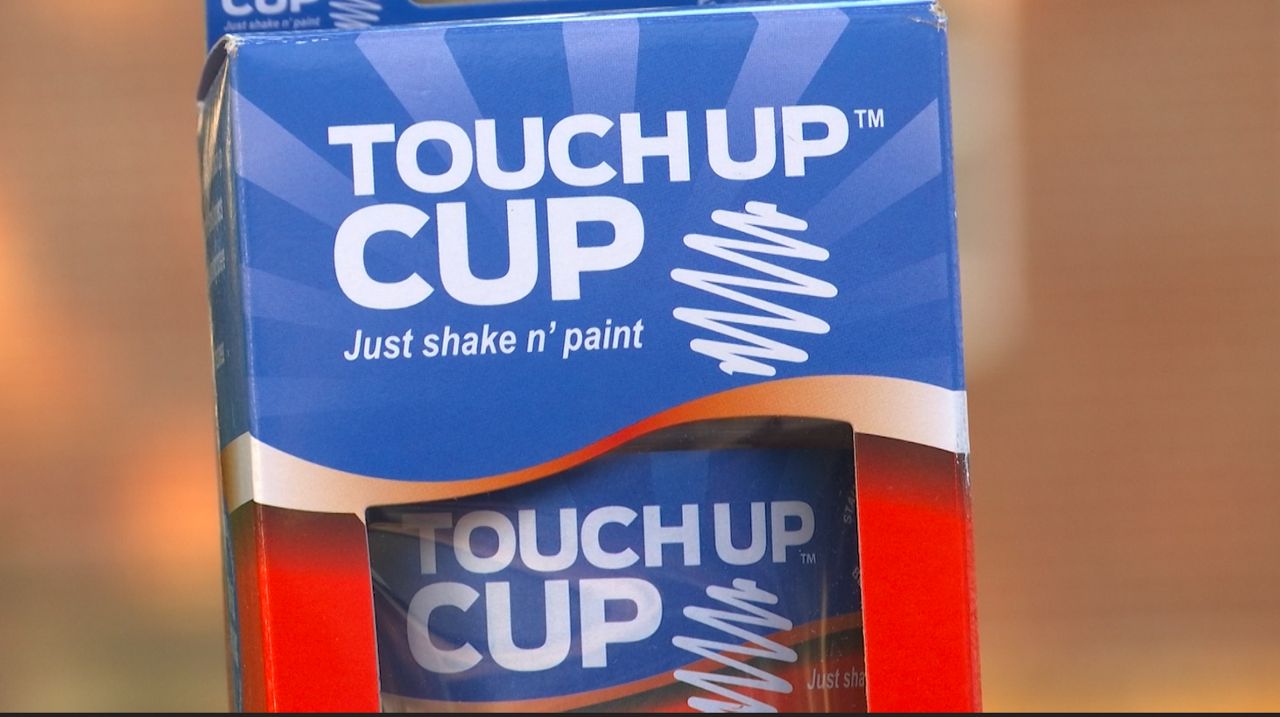 The Touch Up Cup keeps paint fresh for up to ten years