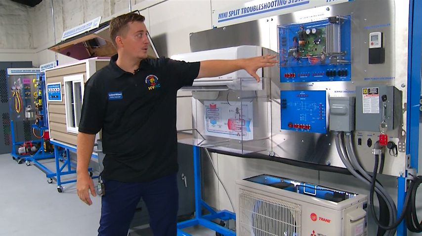 New Volusia County Schools program in HVAC