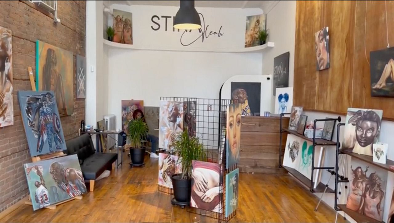 The NE Ohio artist receives national recognition and collaborates with the NBA