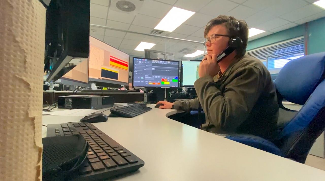 Officials with the Palm Bay Police Department say they are in need of more than a dozen dispatchers as demand in the city continues to increase. (Spectrum News 13/Greg Pallone)