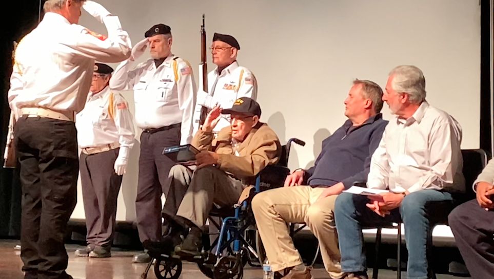 WWII veteran receives recognition after telling story - Vimarsana News