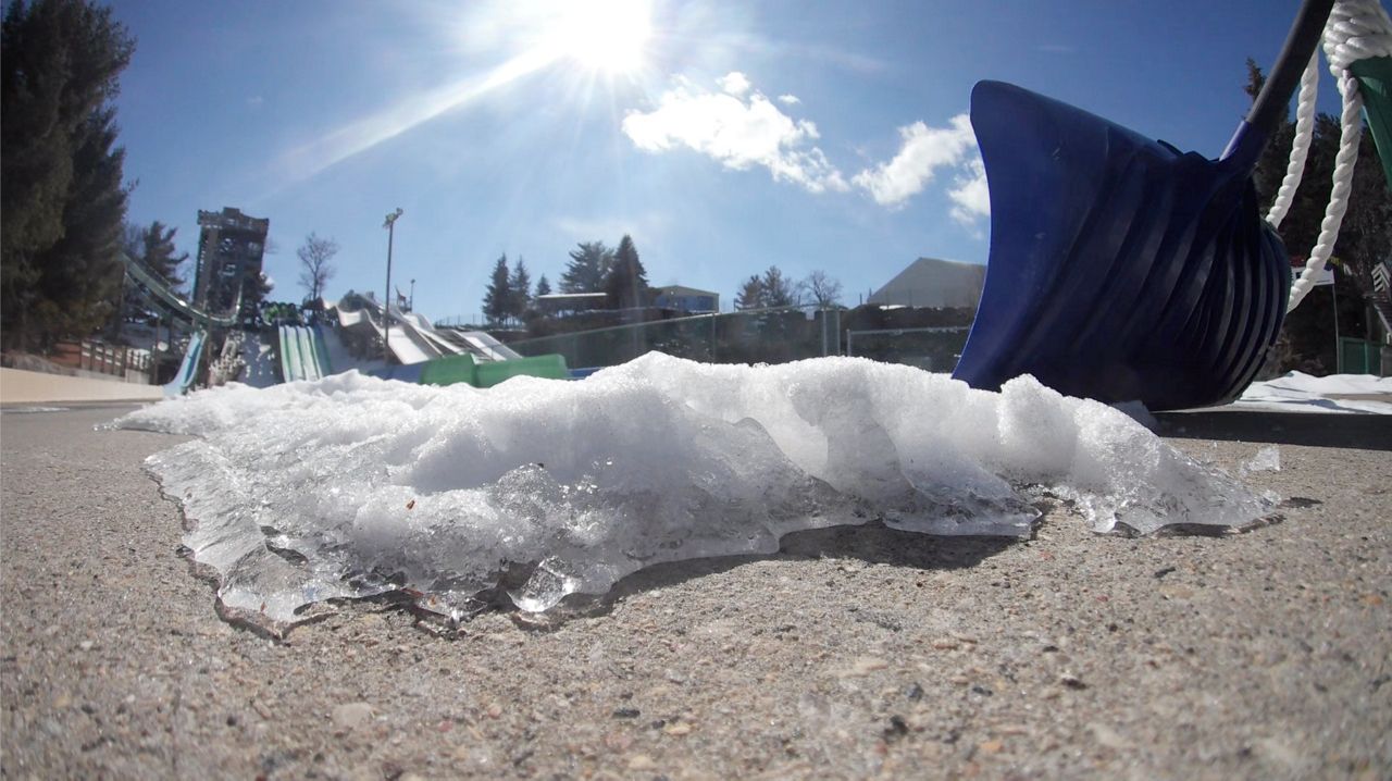 Don't mind the ice, Noah's Ark Waterpark expects a busy summer season ahead