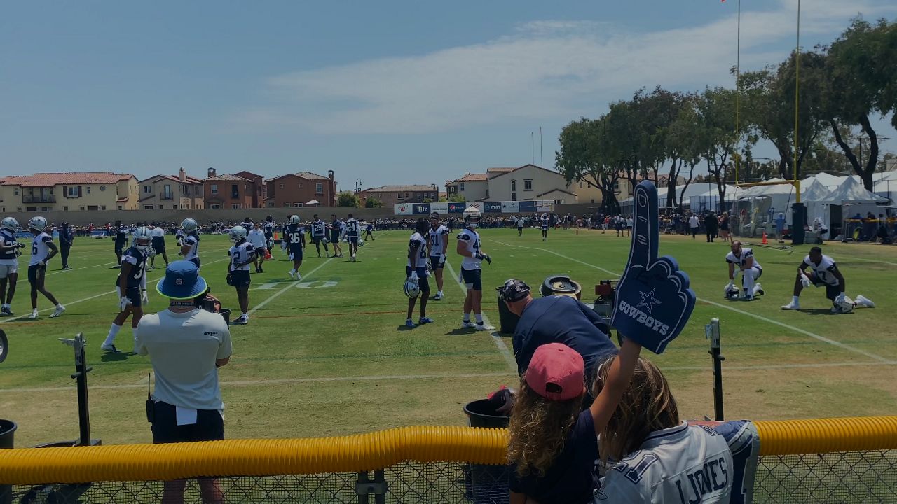 Day trip for Cowboys training camp to beat the heat