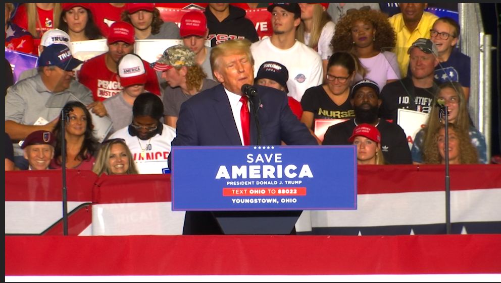 Trump comes to Youngstown to rally for Vance