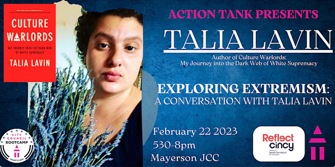 Talia Lavin is the guest speaker helping to kick off the new Action Tank program. (Photo courtesy of Action Tank)