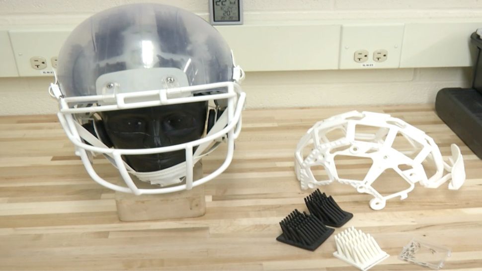 More padding the issue of concussions and better helmets