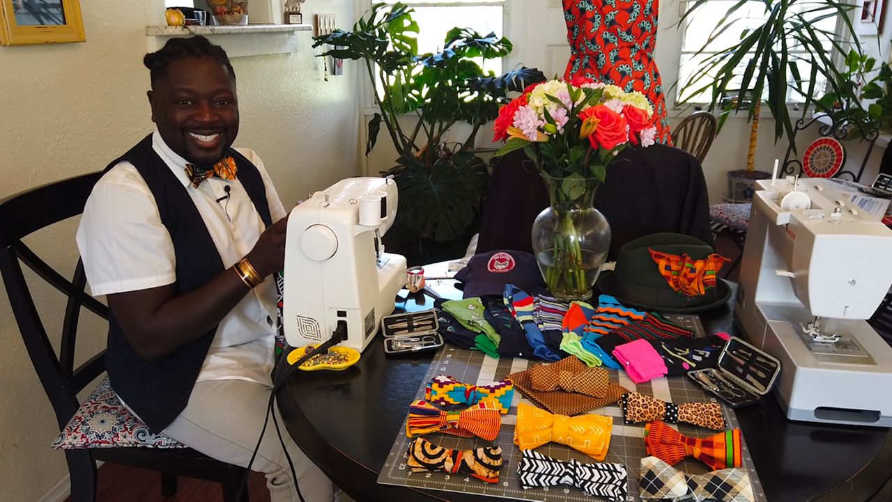 Designer ties in Black history with bow ties