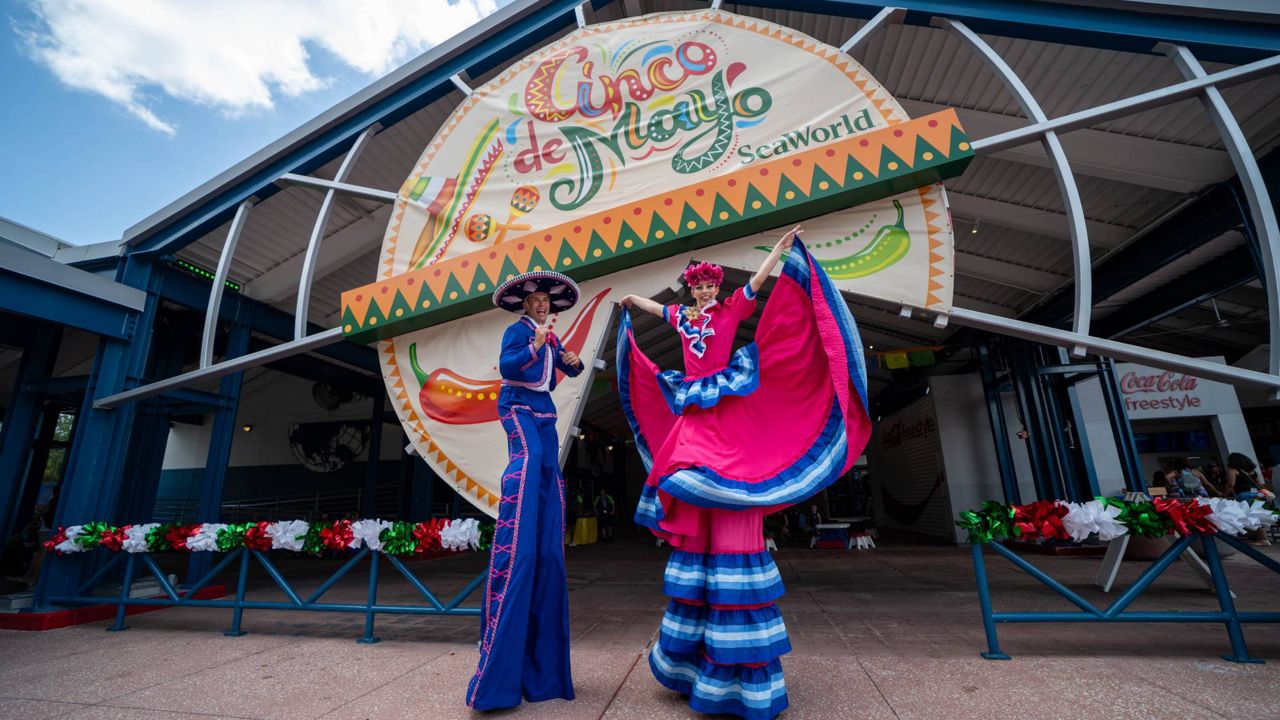 SeaWorld Orlando's Cinco de Mayo celebration will feature live music, food and entertainment. The event runs on select dates from Apr. 25 - May 5. (Photo Courtesy: SeaWorld Orlando)