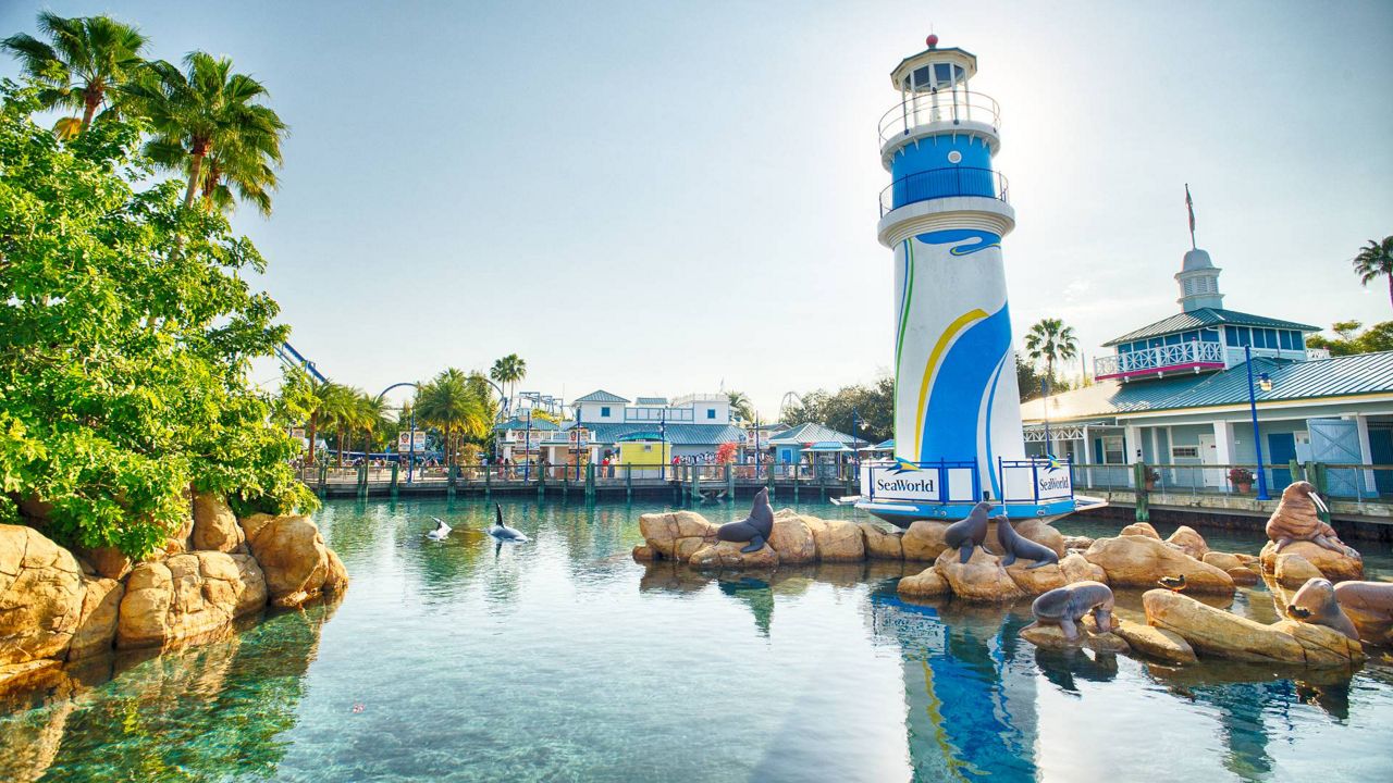 SeaWorld Orlando's lighthouse. (Photo: SeaWorld Orlando)