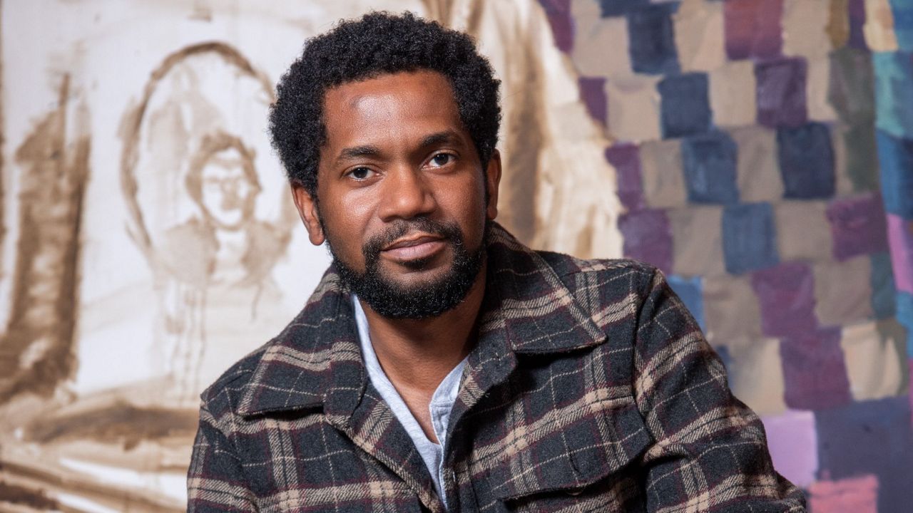 Artist Sedrick Huckaby wants Kinfolk House to widen the art world's inner circle. 