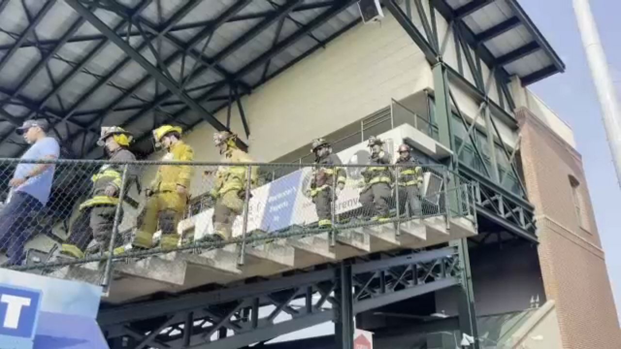 Stair climb at Frontier Field honors Sept. 11. victims