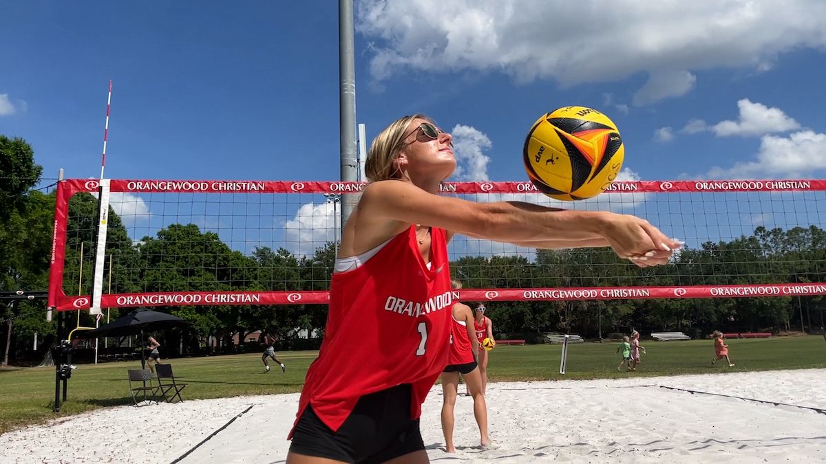 Orangewood's Jordan Parke develops love for beach volleyball