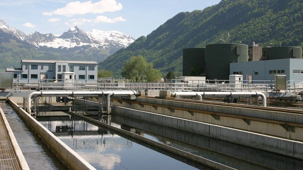 A water treatment facility appears in this stock image. (Pixabay)