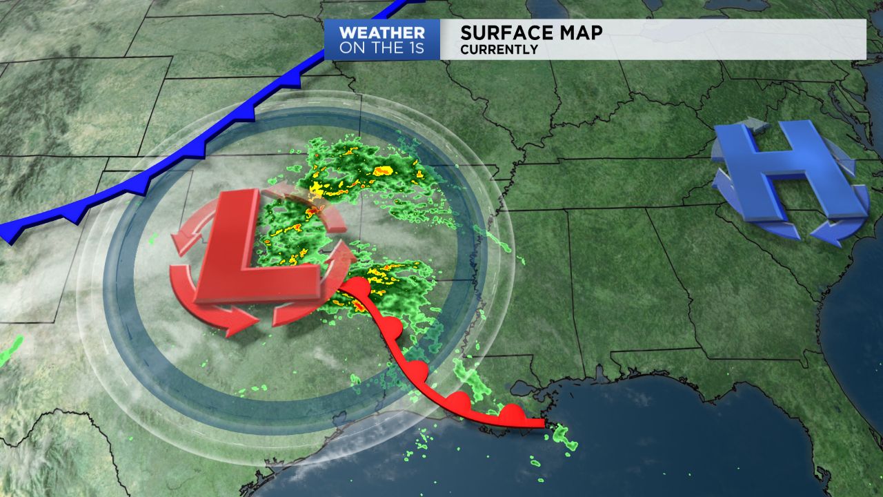 Next round of rain gathering to the west