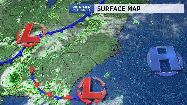 Current Surface Map