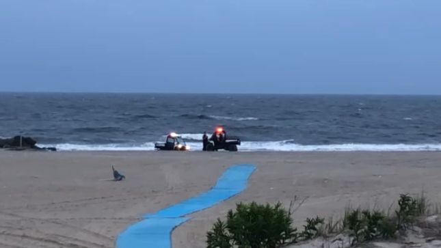 A shark attack took place Monday night at Rockaway Beach in Queens, according to police. The beach is pictured in this photo.