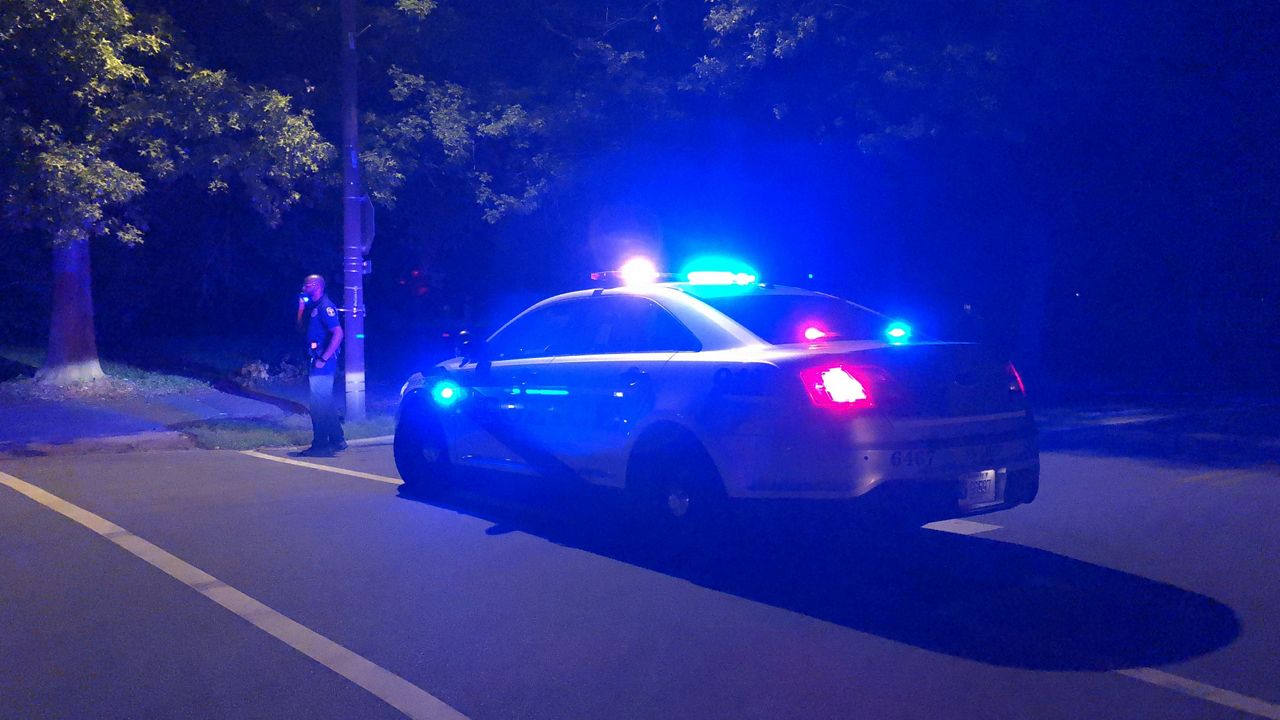 Police responded around 9 p.m. Saturday to a shooting at Chickasaw Park. When they arrived, they found multiple people with gunshot wounds, two of which were fatal. It's the second mass shooting in Louisville in five days. (Spectrum News 1/Khyati Patel)