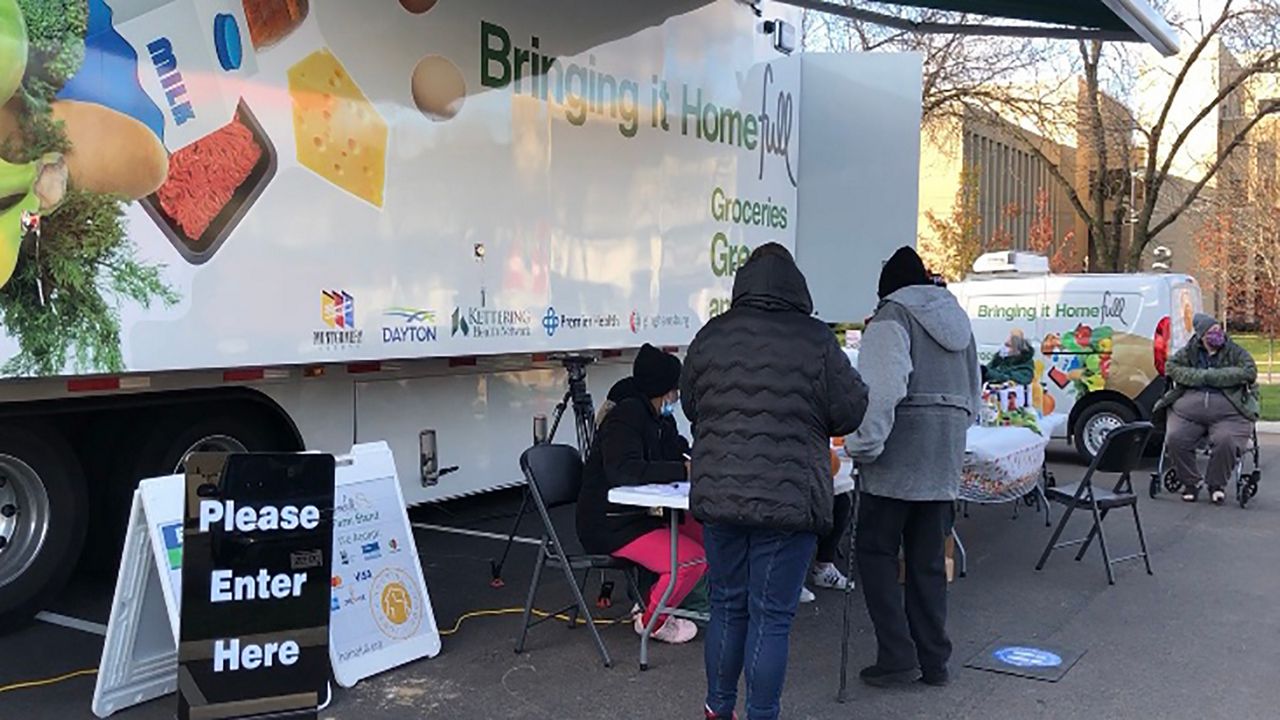 The mobile grocery store truck