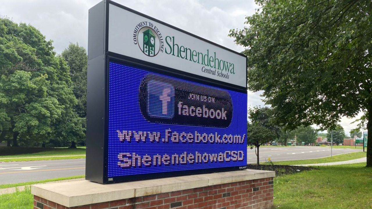 shenendehowa central schools sign