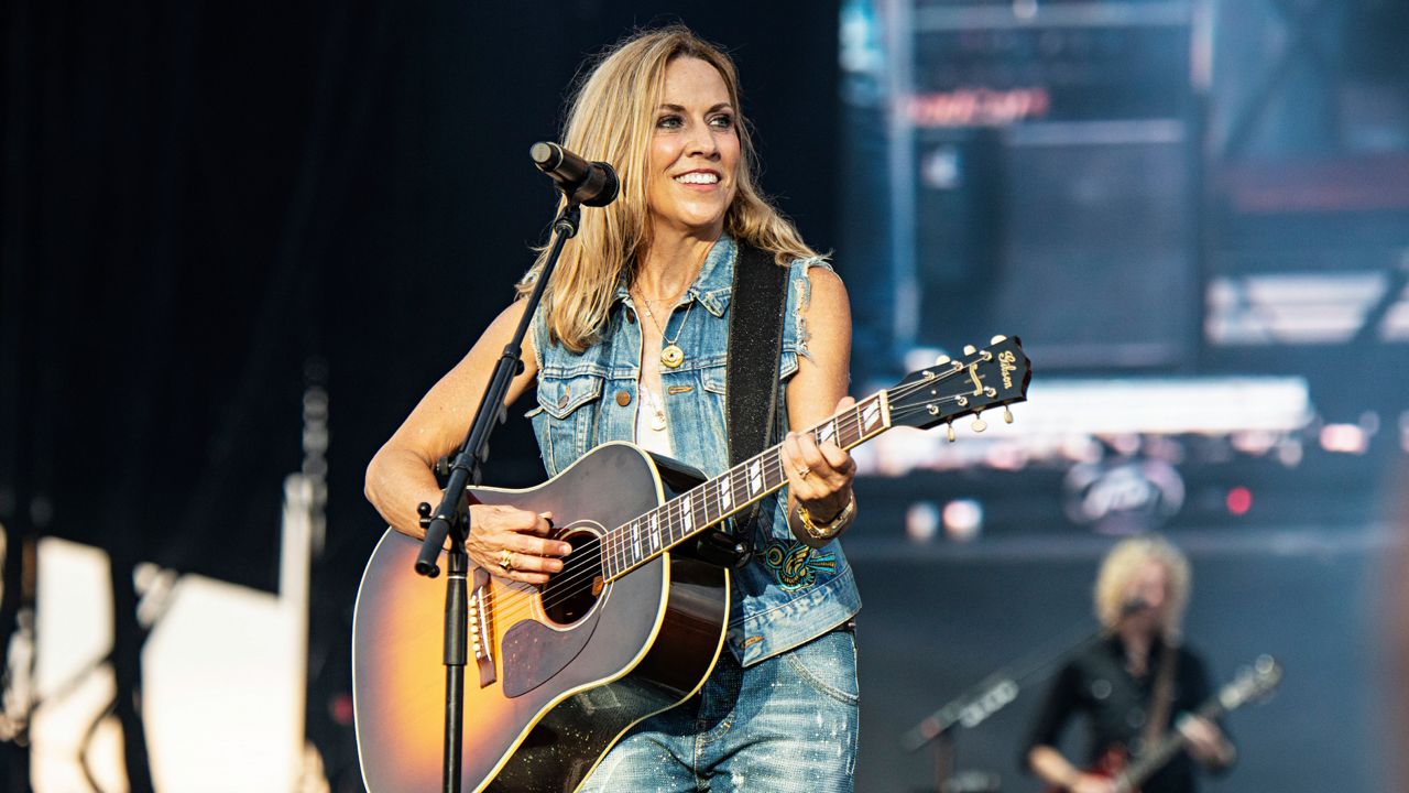 Sheryl Crow performs during KAABOO 2019 at the Del Mar Racetrack and Fairgrounds on Sunday, Sept. 15, 2019, in Del Mar, Calif. (Photo by Amy Harris/Invision/AP)