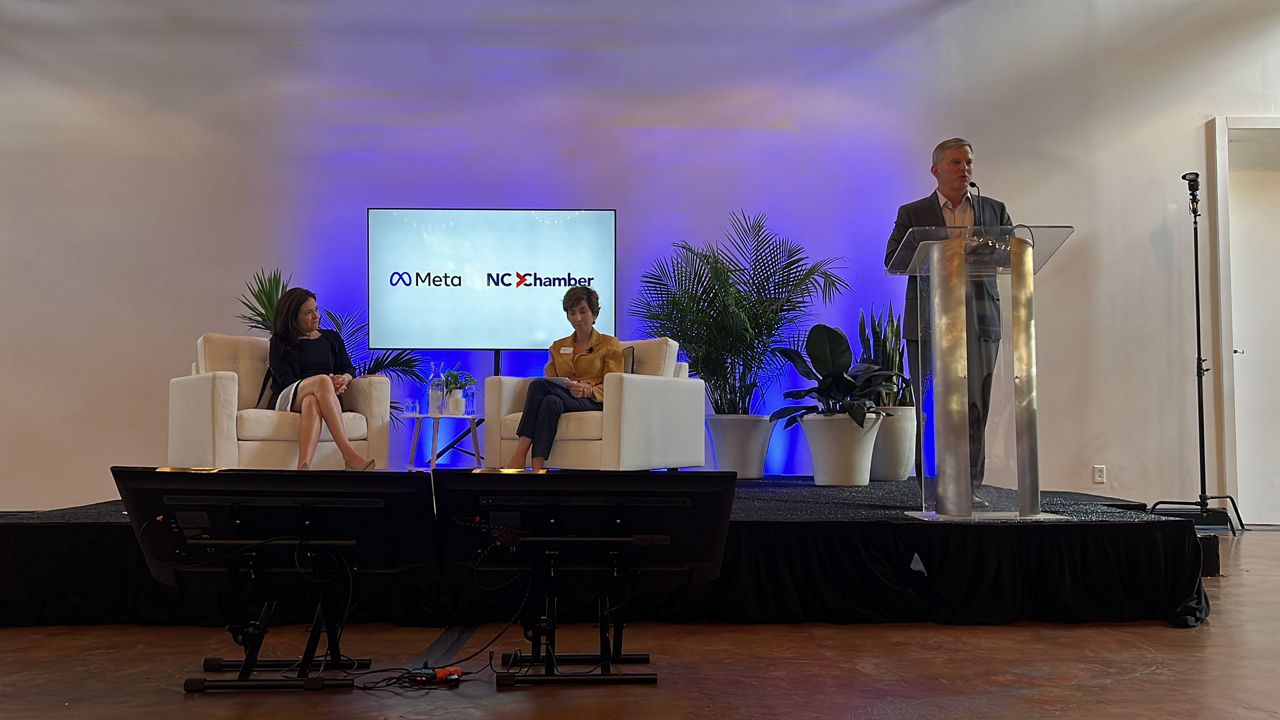 Meta COO Sheryl Sandberg visits Raleigh.