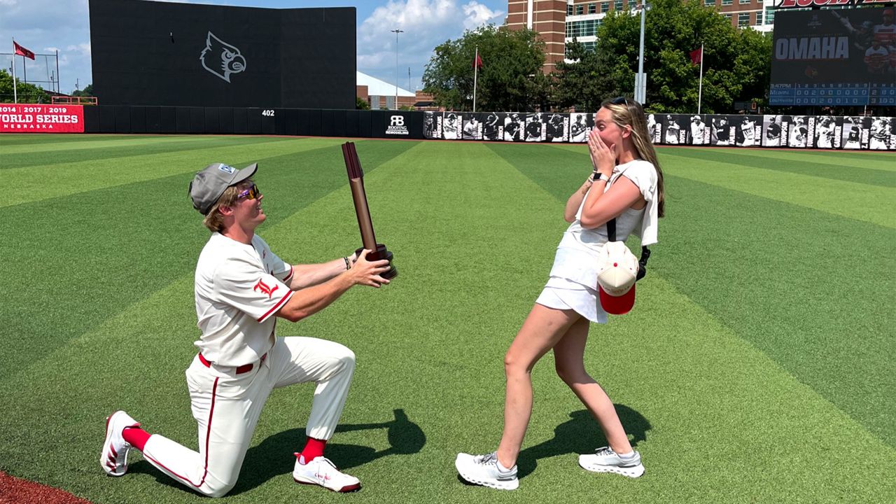 One UofL player is prepping for a double header: his wedding & the first game of the national championship series