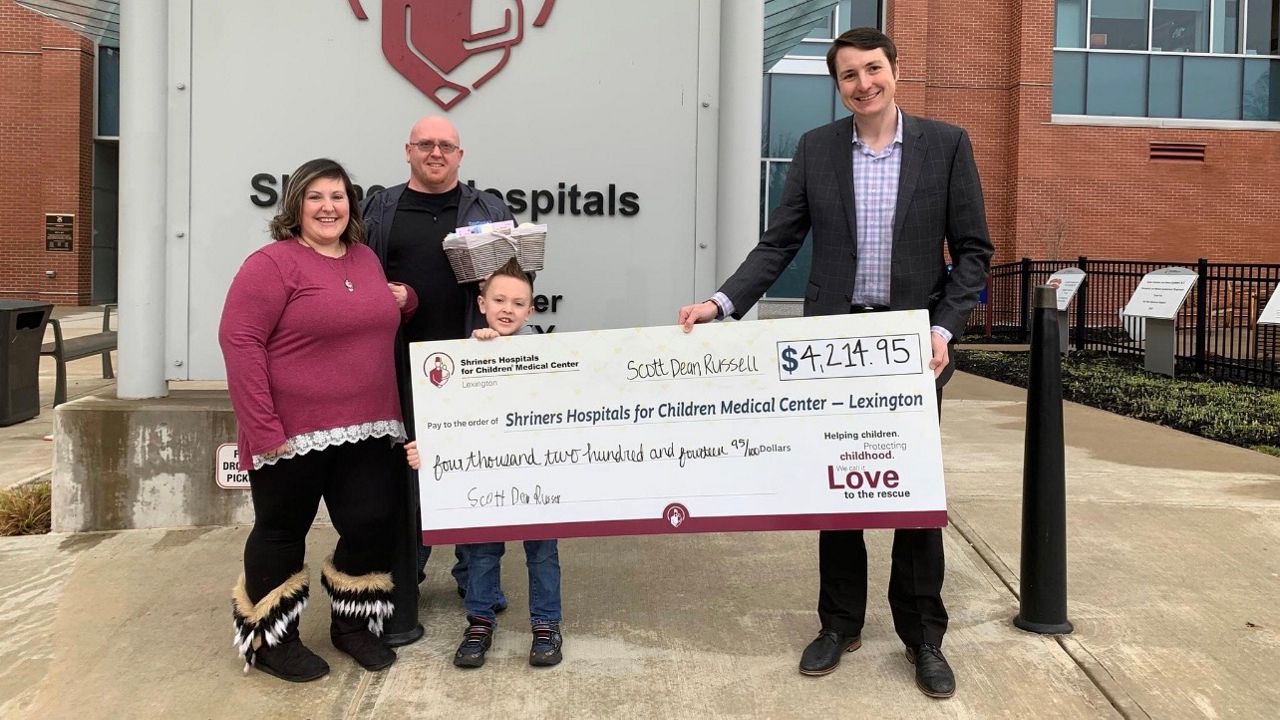 Scott Dean Russell raised over $4,200 for Shriner Children's Lexington (Shriner Children's Lexington)