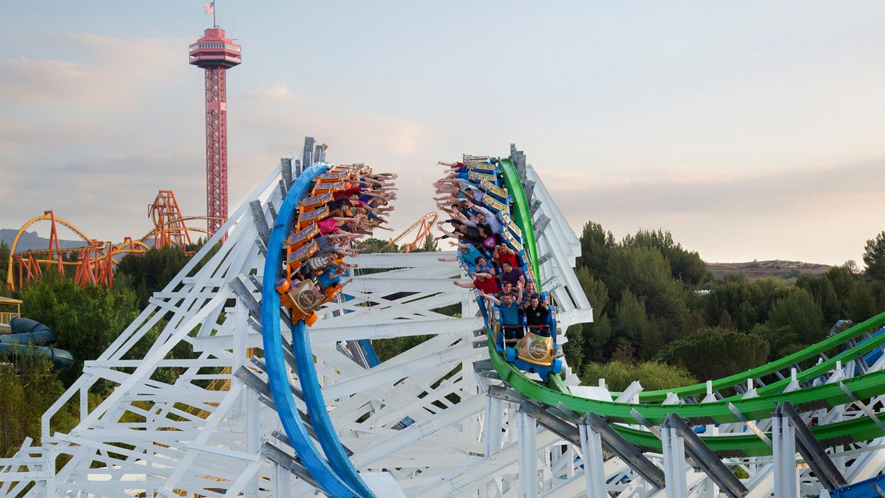 Twisted Colossus at Six flags Magic Mountain (Photo: Business Wire)