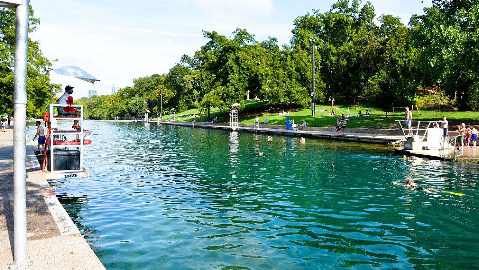 Barton Springs Municipal Pool Parking