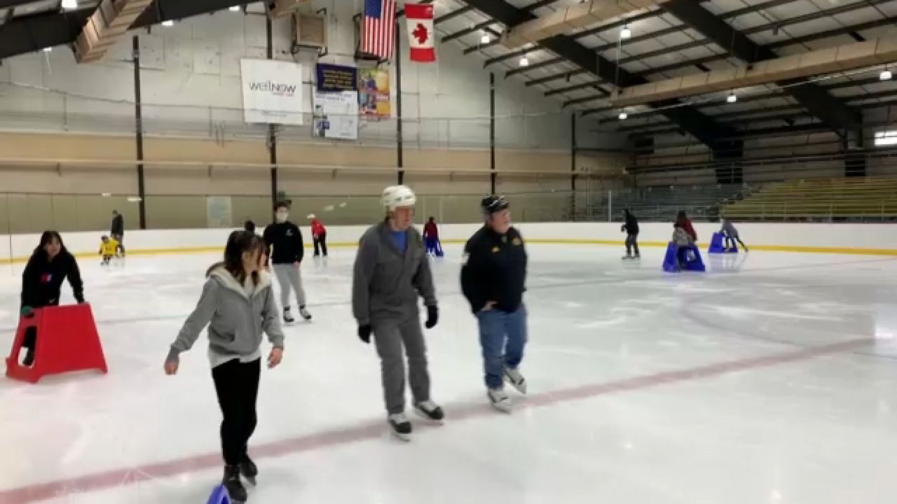 Indoor ice skating is back at Genesee Valley Park