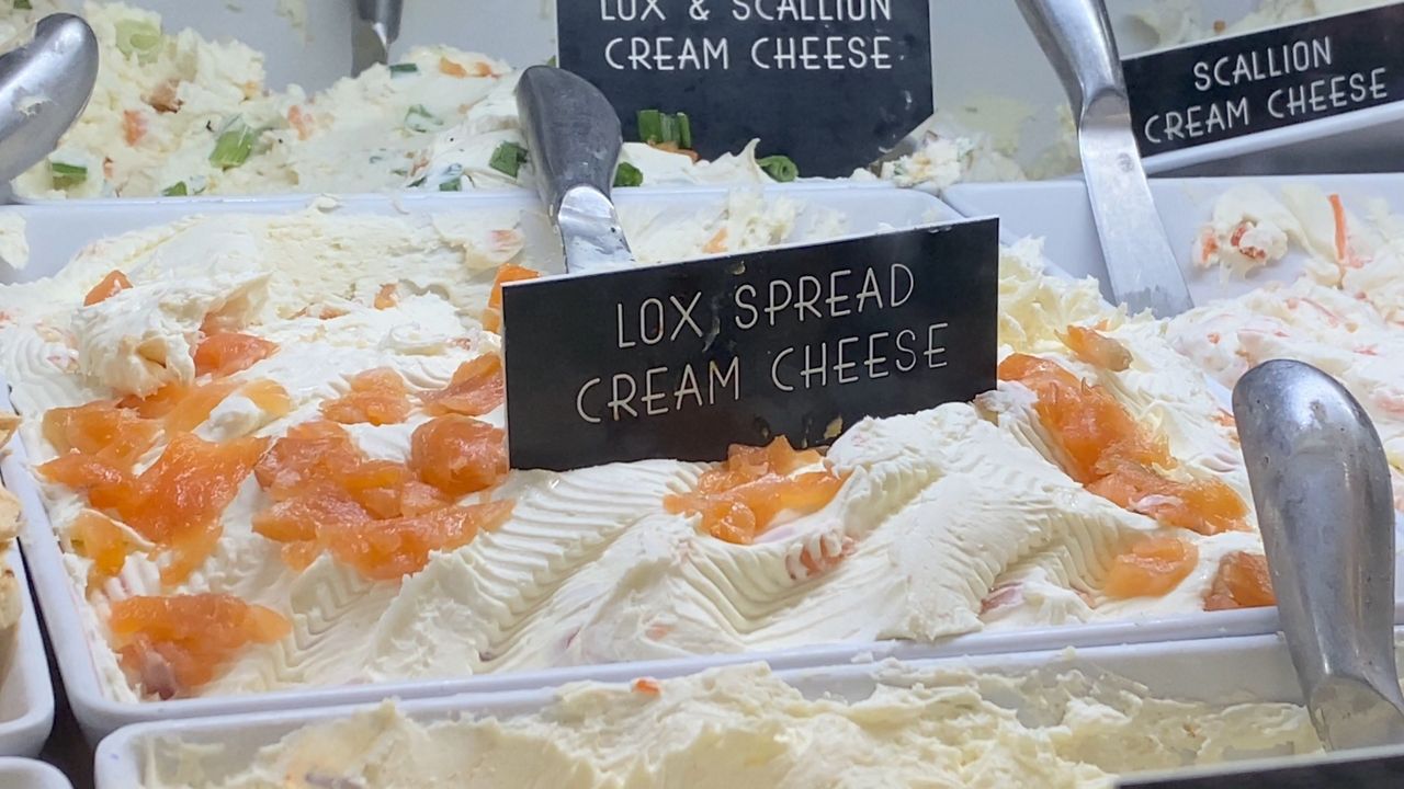 Cream cheese shortage hits NYC bagel shops